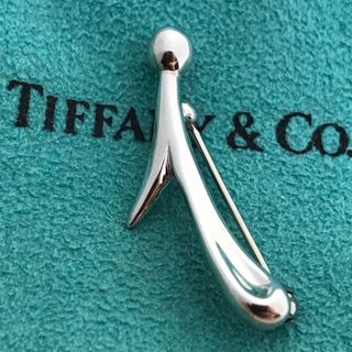 ティファニー(Tiffany & Co.)のTiffany イニシャルiブローチ希少(コサージュ/ブローチ)