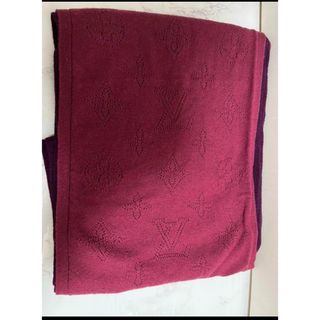 LOUIS VUITTON(マフラー/ショール ・ パープル/紫色系)の LOUIS VUITTON(マフラー/ショール ・ パープル/紫色系)の