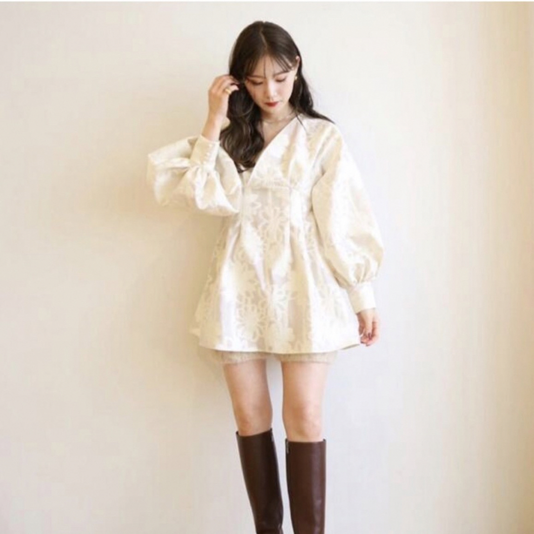 Acka original jacquard mini dressの通販 by 2525｜ラクマ