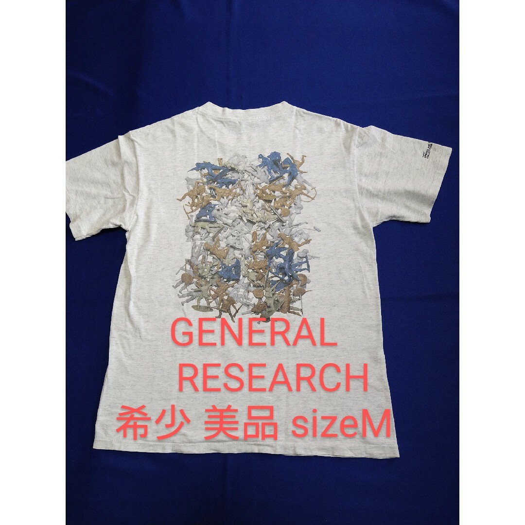 General Research(ジェネラルリサーチ)の「希少美品」90s GENERAL RESEARCH VINTAGE Tシャツ メンズのトップス(Tシャツ/カットソー(半袖/袖なし))の商品写真