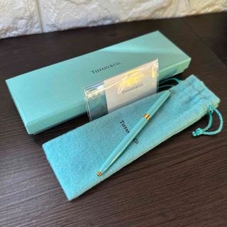 ティファニー(Tiffany & Co.)の■ Tiffany& Co. ツイスト式 ボールペン ■ 国内正規品 良品 現行(ペン/マーカー)