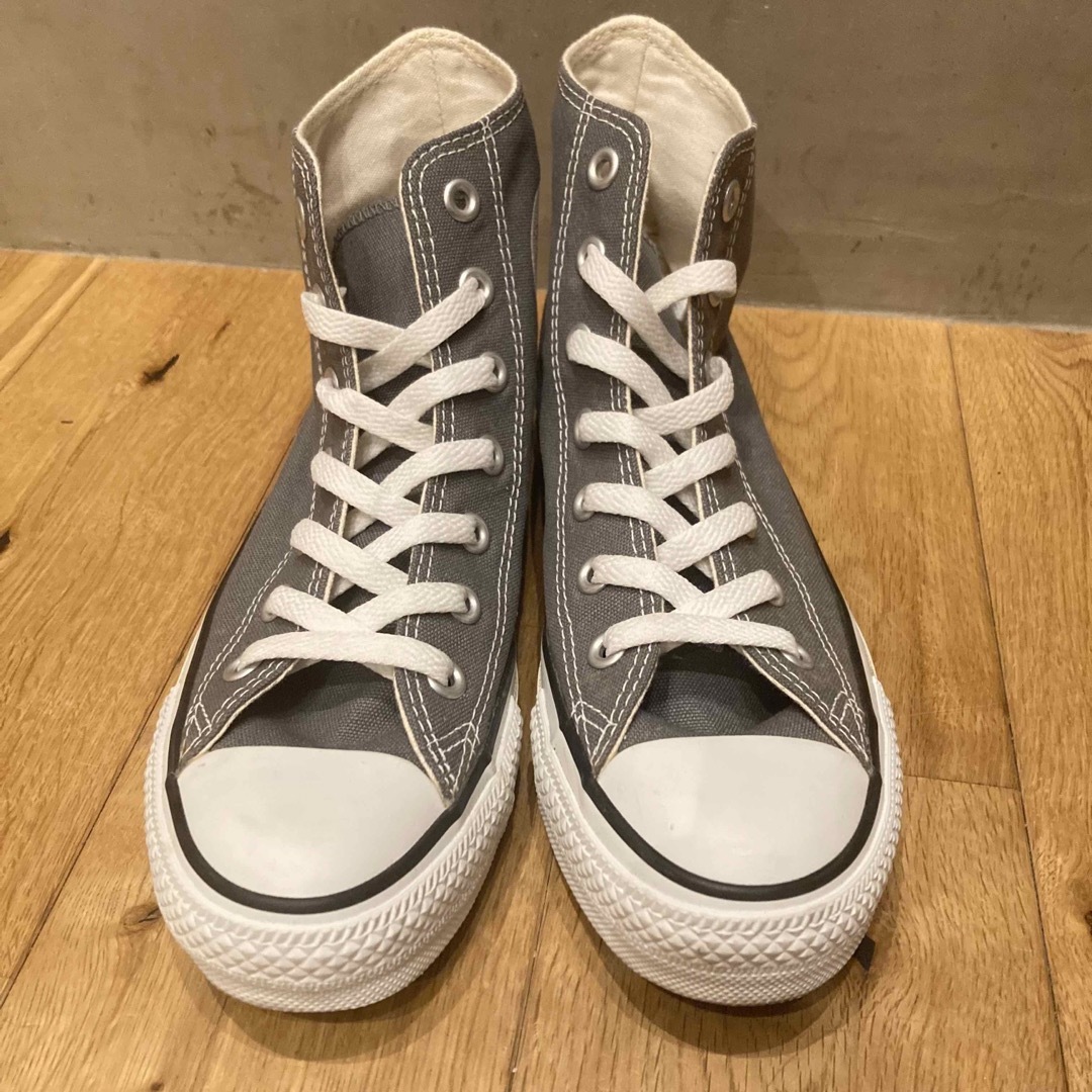 CONVERSE(コンバース)のconverse コンバース　オールスターハイカット　グレー　24.5cm レディースの靴/シューズ(スニーカー)の商品写真