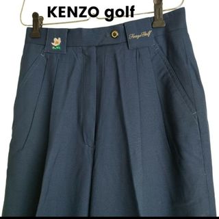 ケンゾー(KENZO)のKENZO【90's 入手困難】美品 ケンゾー ゴルフ　スラックス パンツ 刺繍(カジュアルパンツ)