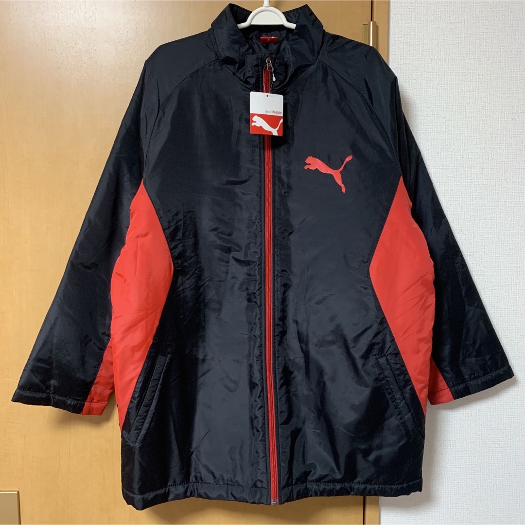 PUMA(プーマ)のプーマ 中綿ハーフコート 160cm キッズ/ベビー/マタニティのキッズ服男の子用(90cm~)(コート)の商品写真