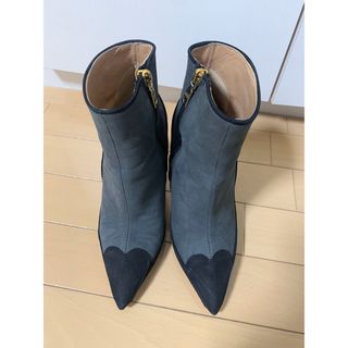 美品 RED VALENTINO ヴァレンティノ HR337116 ノーカラーコート 1点 40 ポリエステル他 アニマル ハート リボン スナップボタン レディース AY3385B2