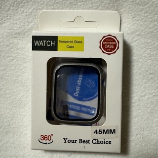 Applewatch カバー 45mm シルバー(モバイルケース/カバー)