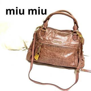 ミュウミュウ(miumiu)のmiu miu  バッグ(ハンドバッグ)