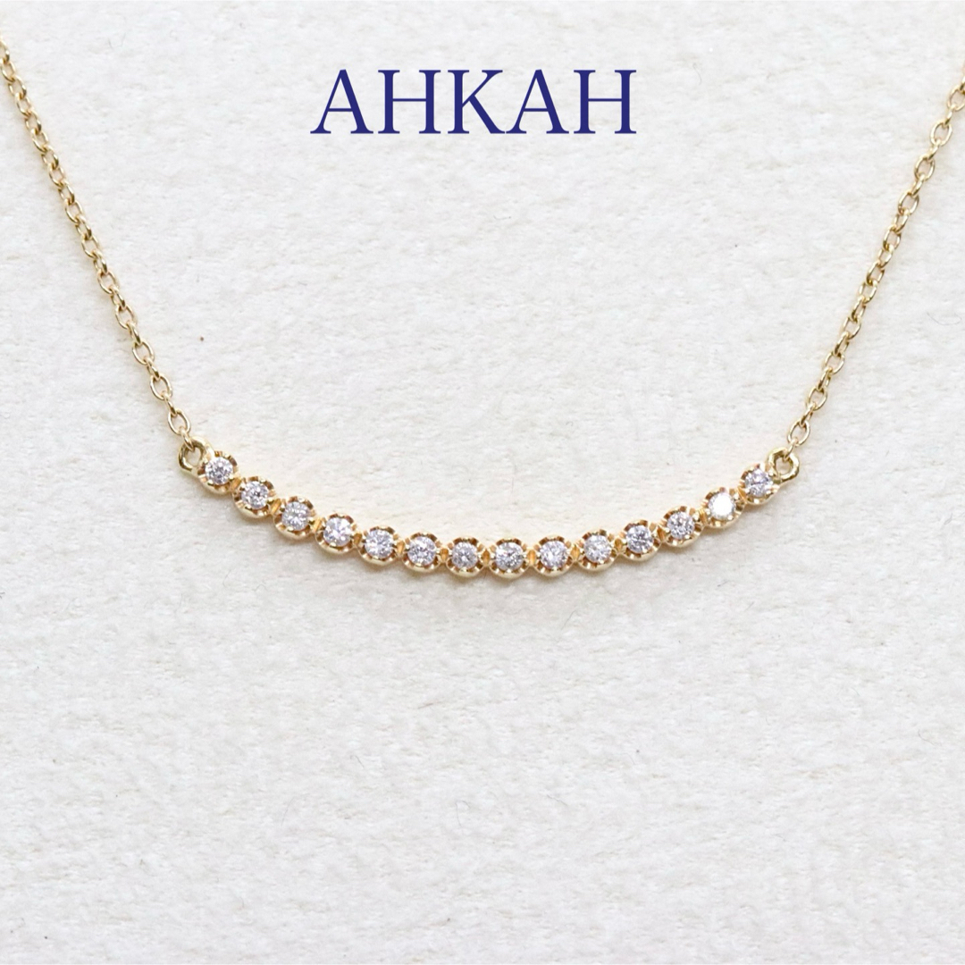 アーカー ビリーブユー ネックレス ロング ライン ダイヤ 0.1ct | フリマアプリ ラクマ