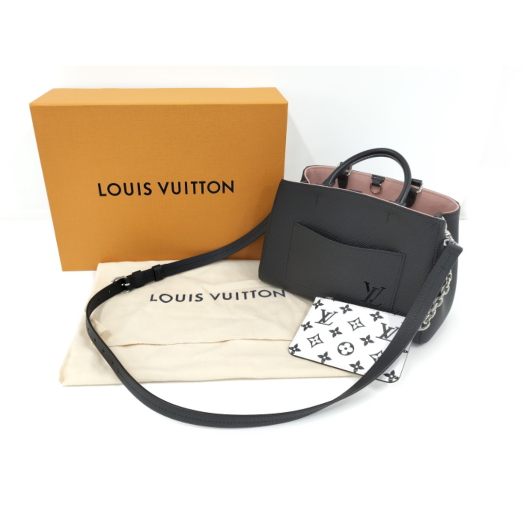 LOUIS VUITTON(ルイヴィトン)のLOUIS VUITTON マレル トートBB ハンドバッグ エピ ノワール メンズのバッグ(その他)の商品写真