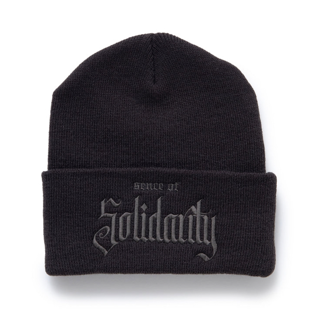 メンズRATS KNIT CAP SOLIDARITY キムタク