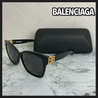 BALENCIAGA バレンシアガ サングラス - グレー系x青系