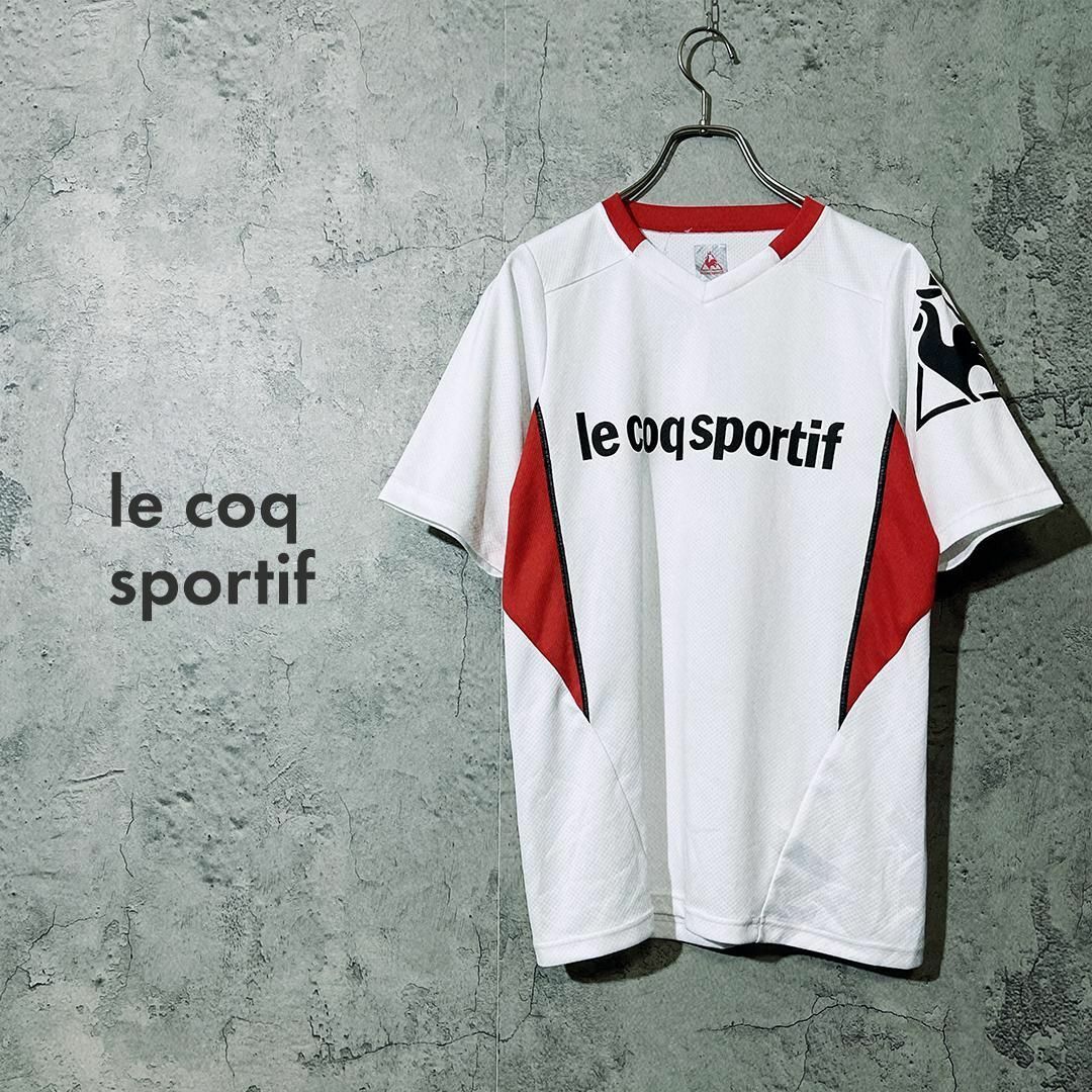 le coq sportif(ルコックスポルティフ)の【人気デザイン】ルコック スポルティフ Tシャツ 半袖 トップス S メンズのトップス(Tシャツ/カットソー(半袖/袖なし))の商品写真