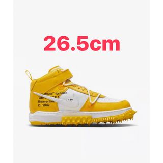 ナイキ(NIKE)のOff-White × Nike Air Force 1 Mid SP 26.5(スニーカー)