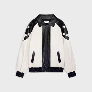 CELINE セリーヌ　20SS 羊革　セブンティーズ　レザージャケット