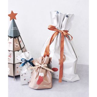 スリーコインズ(3COINS)のスリーコインズ　プレゼント袋セット　クリスマス(その他)