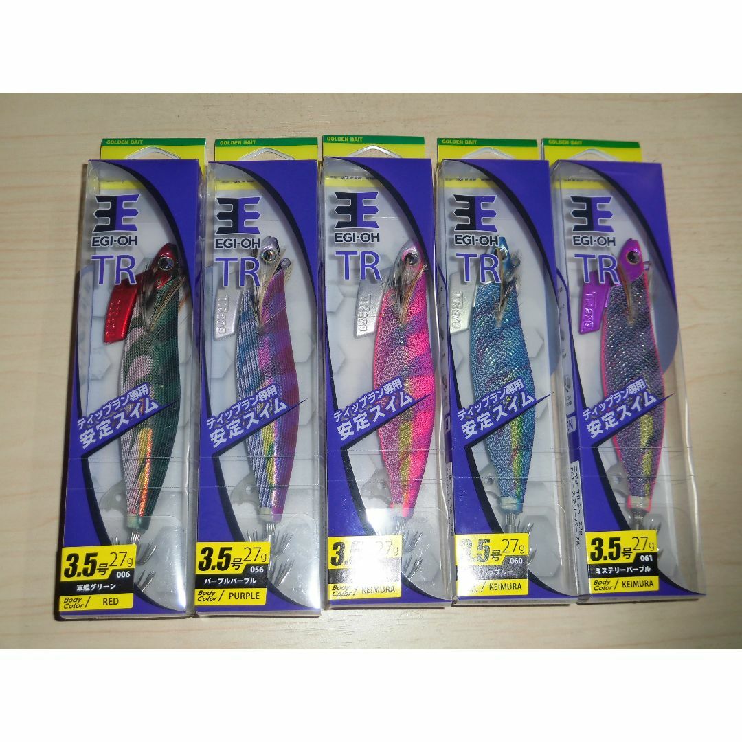 YAMARIA - ヤマシタ  エギ王 TR 3.5号 27g　５個