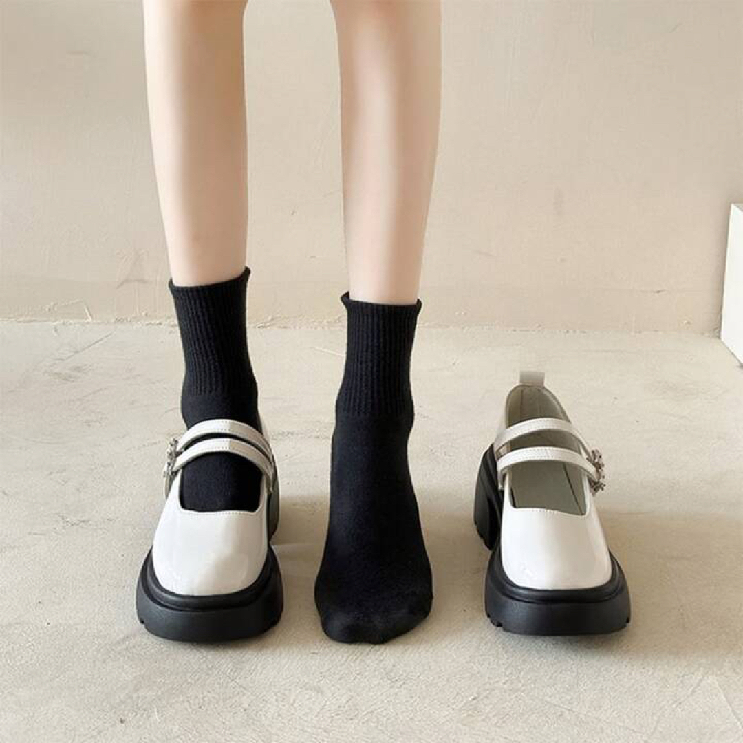 メリージェーン♡厚底靴 レディースの靴/シューズ(その他)の商品写真