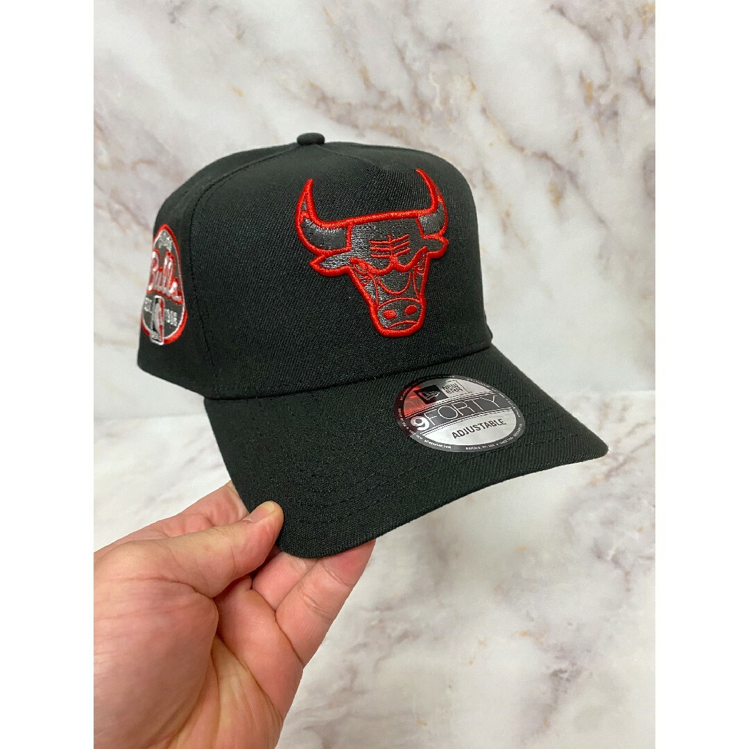 Newera 9forty シカゴブルズ Chicago Bulls キャップキャップ