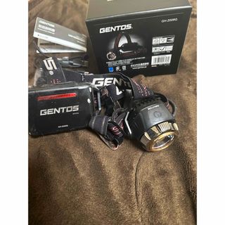 ジェントス(GENTOS)のGENTOS ジェントス　LED ヘッドライトGH-200RG(ライト/ランタン)