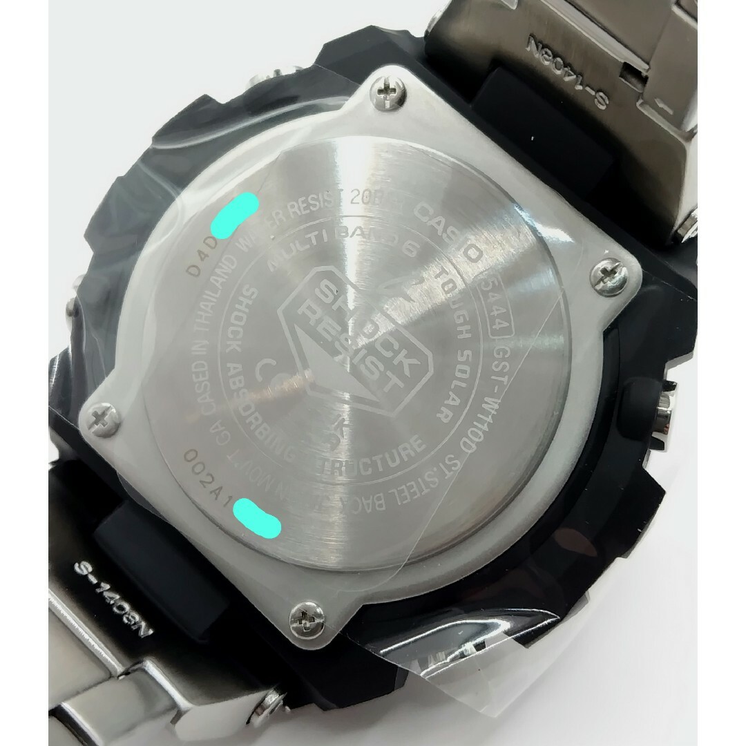 【未使用品】カシオ G-SHOCK GST-W110D-1A9JF Gスチール