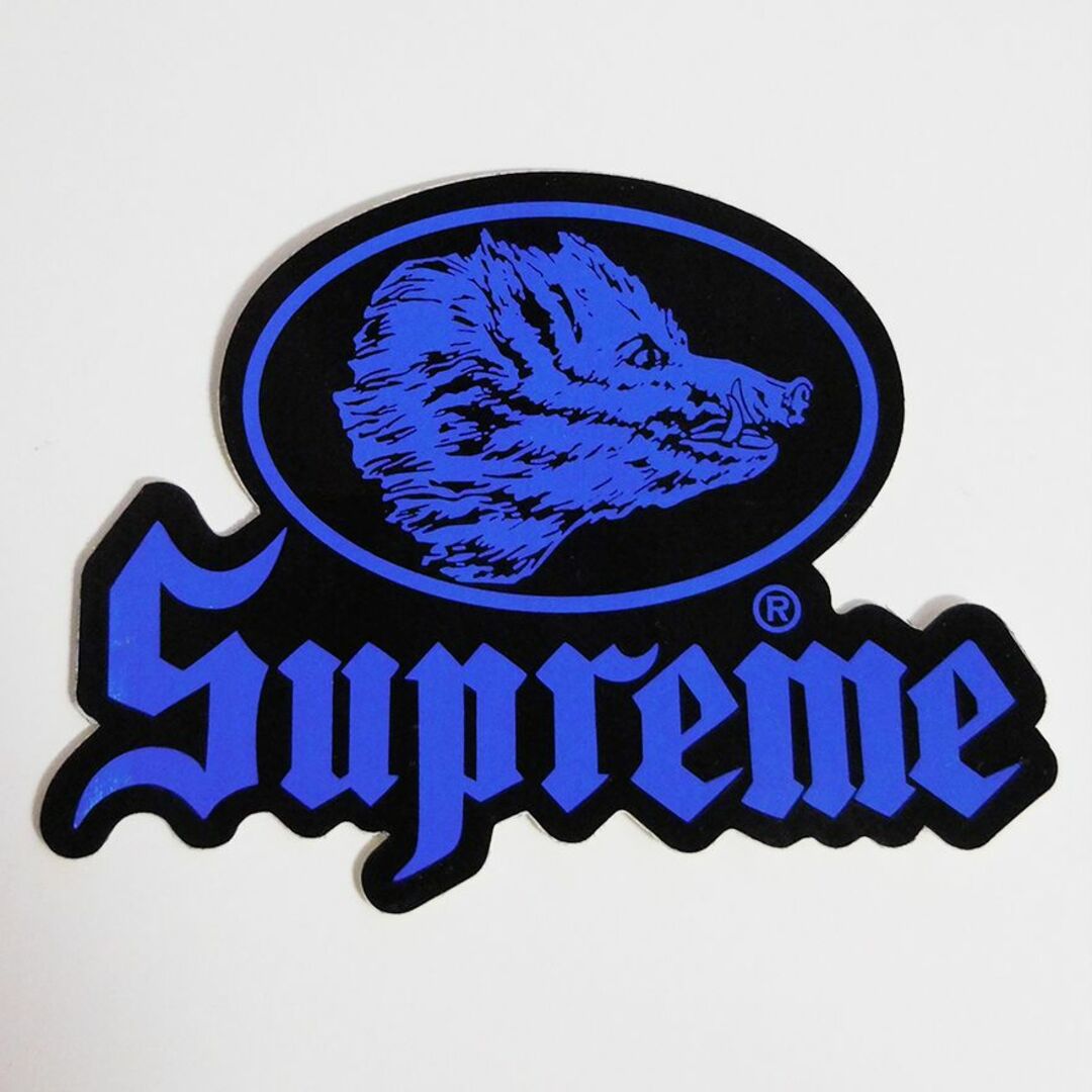 Supreme(シュプリーム)のSupreme Only The Strong ステッカー 青 メンズのファッション小物(その他)の商品写真