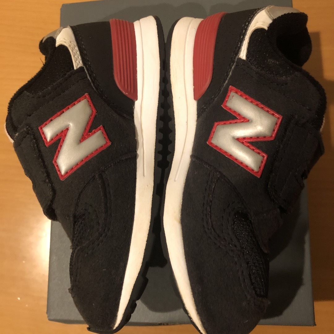 New Balance(ニューバランス)のニューバランス　313 16.0㎝　IO313 JBK 送料込 キッズ/ベビー/マタニティのキッズ靴/シューズ(15cm~)(スニーカー)の商品写真