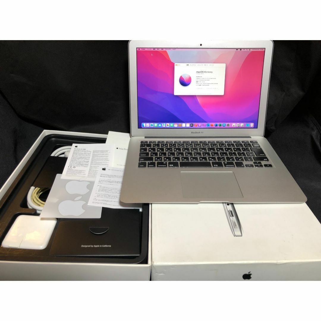 MacBook Air 13 Early2015・8GB・オフィス・W11・箱付