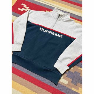 シュプリーム(Supreme)のシュプリーム  ハーフジップ スウェット (スウェット)