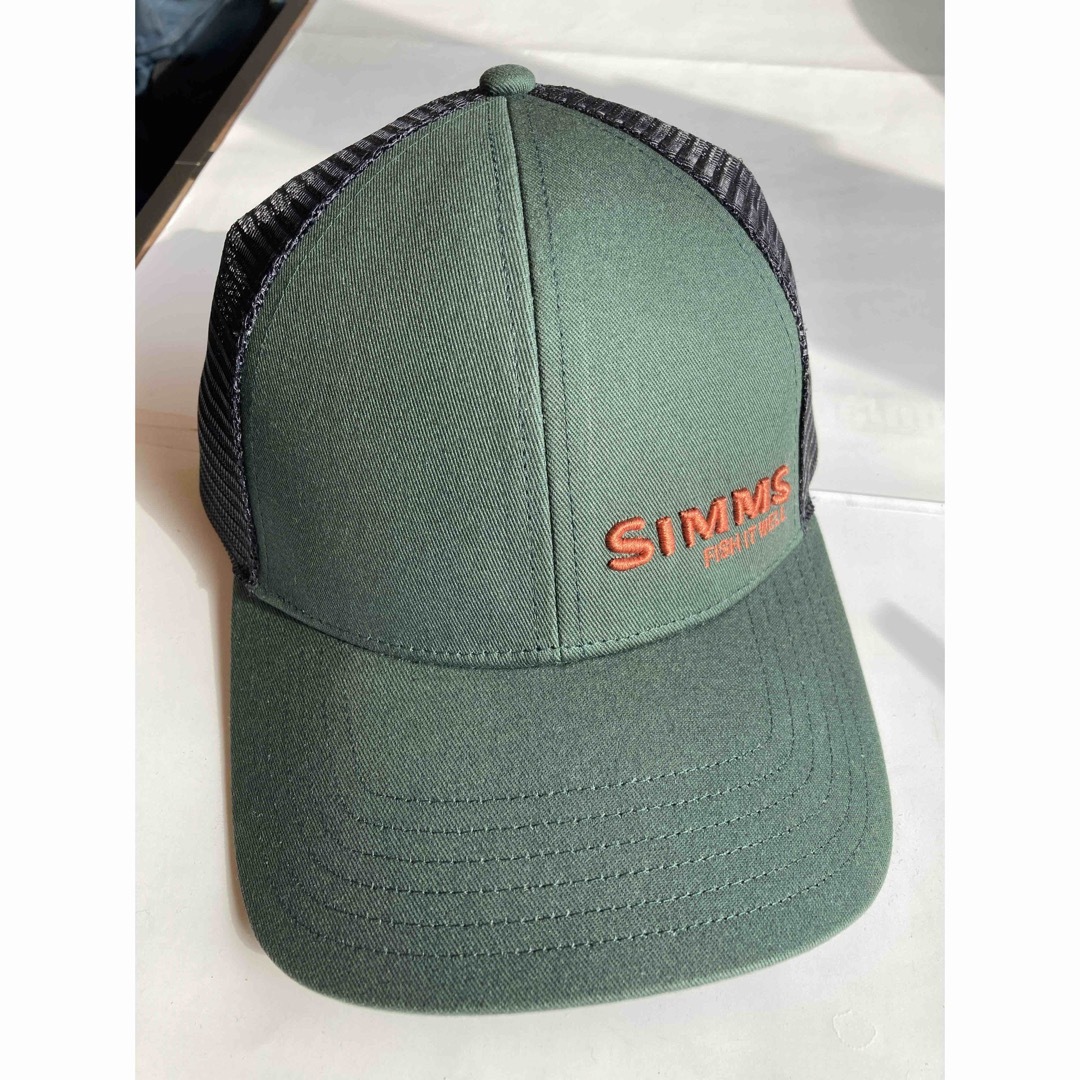 Simms cap シムス キャップ 帽子 ORIGINAL PATCH 新品