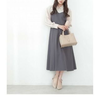 プロポーションボディドレッシング(PROPORTION BODY DRESSING)の《PROPORTION BODY DRESSING》ドッキングマーメイドワンピ(ロングワンピース/マキシワンピース)