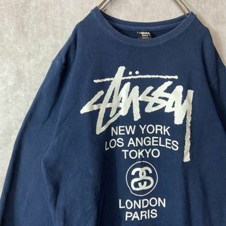 STUSSY - 【レア】90sStussyステューシー紺タグスウェットトレーナー ...