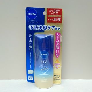 ニベア(ニベア)の新品未使用　ニベア　UVディーププロテクト&ケアジェル　日焼け止め　80g(日焼け止め/サンオイル)