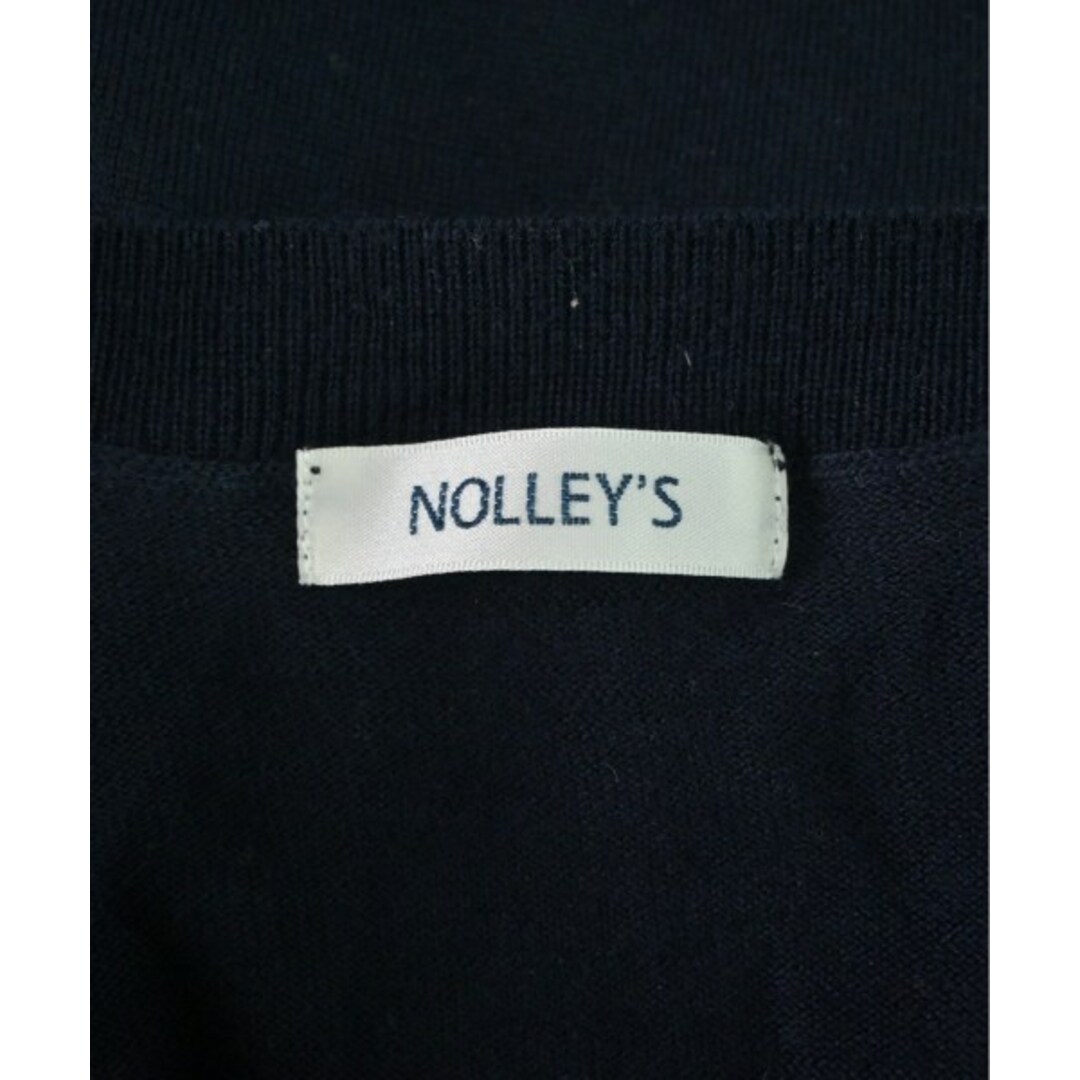 NOLLEY'S(ノーリーズ)のNolley's ノーリーズ カーディガン 38(M位) 紺 【古着】【中古】 レディースのトップス(カーディガン)の商品写真