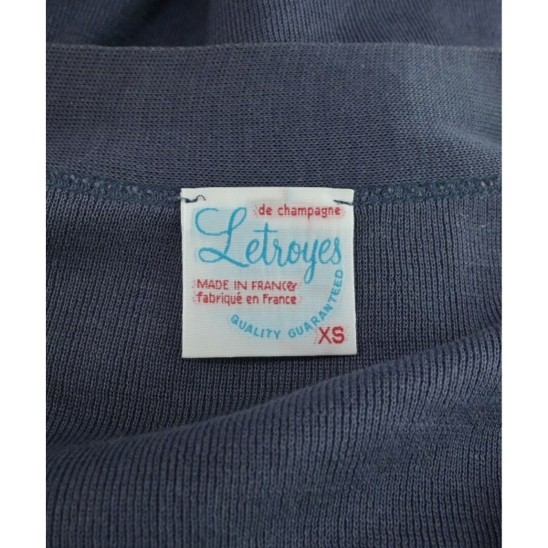 Letroyes(ルトロワ)のLetroyes ルトロワ カーディガン XS 紺 【古着】【中古】 レディースのトップス(カーディガン)の商品写真