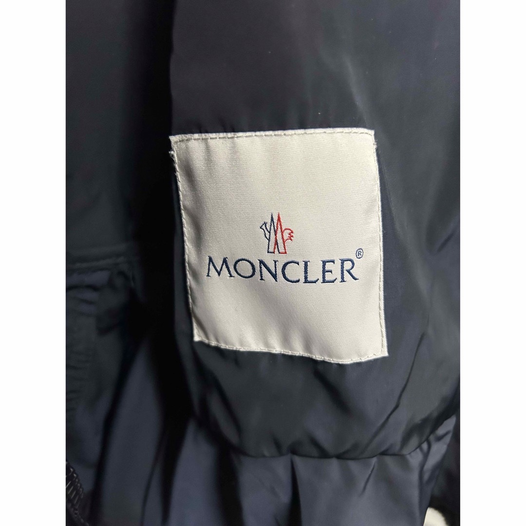 MONCLER(モンクレール)のモンクレール　MONCLER フード付きコートネイビー レディースのジャケット/アウター(その他)の商品写真