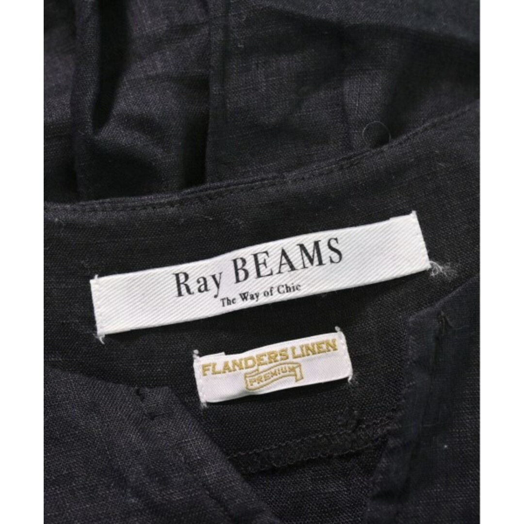 Ray BEAMS(レイビームス)のRay Beams レイビームス ブラウス F 黒 【古着】【中古】 レディースのトップス(シャツ/ブラウス(長袖/七分))の商品写真