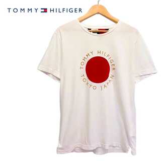 トミーヒルフィガー レッド 赤 国旗 フラッグ  90s 半袖 Tシャツ