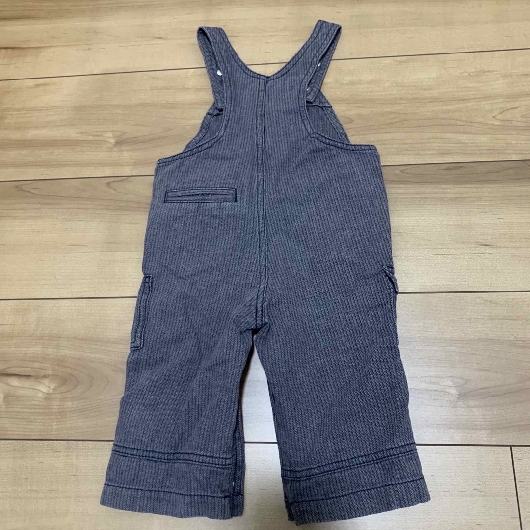 babyGAP(ベビーギャップ)のyk6様　3点まとめ　gap オーバーオール　70cm 、紺色タイツ　0-12m キッズ/ベビー/マタニティのベビー服(~85cm)(パンツ)の商品写真