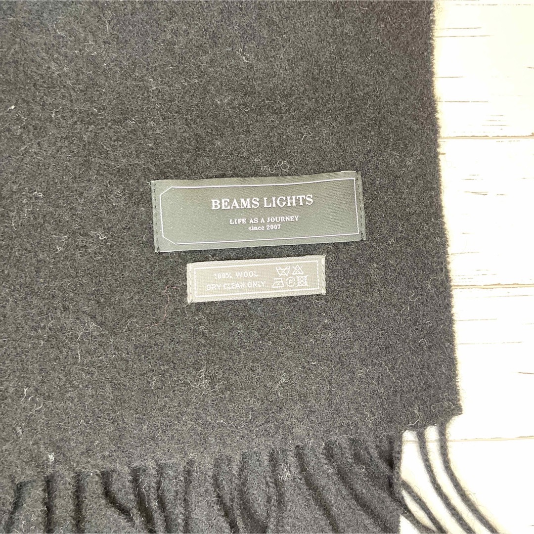 BEAMS(ビームス)の値下げ！【BEAMS】ビームス　ストール　マフラー　ウール レディースのファッション小物(マフラー/ショール)の商品写真