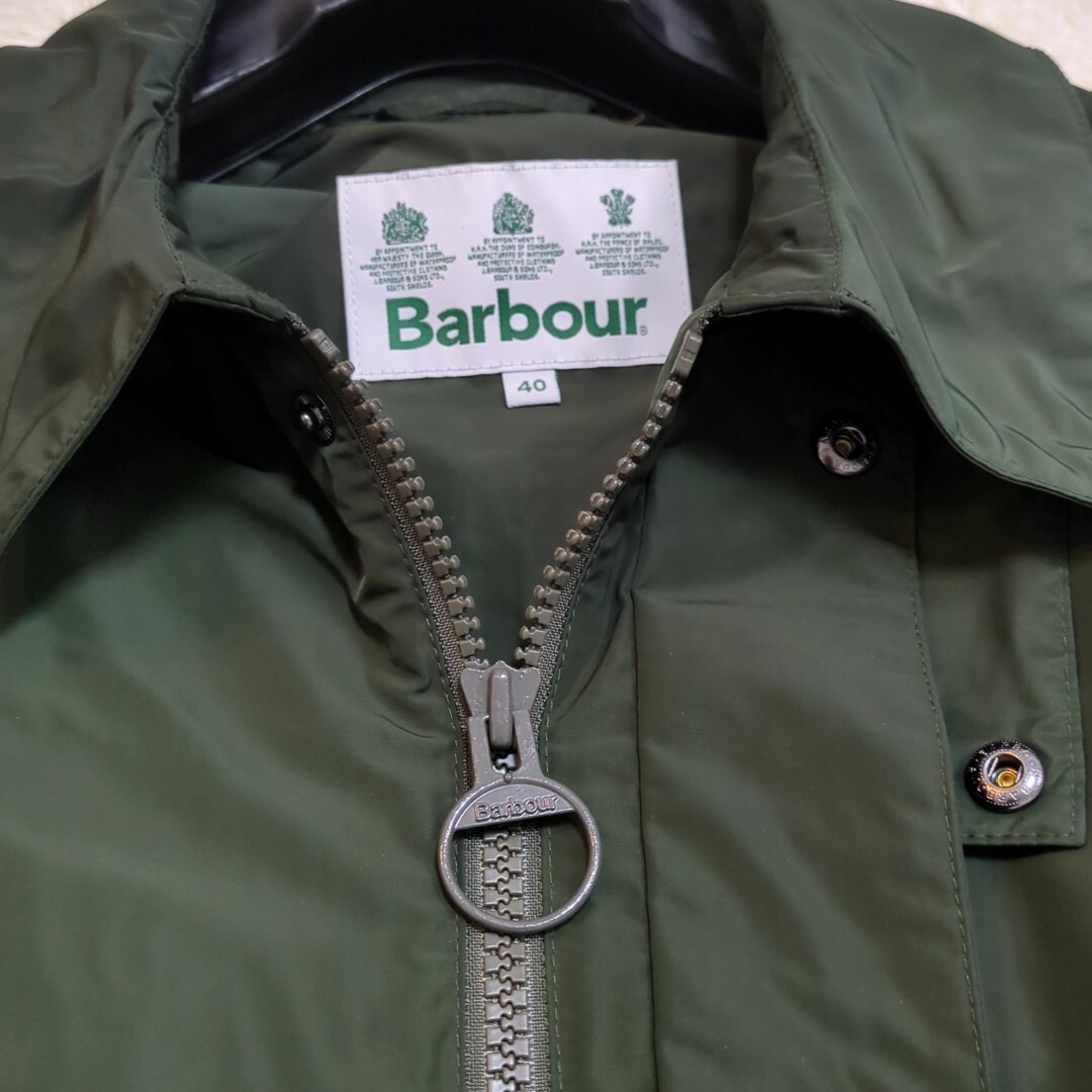 極美品　Barbour　BEDALE　ナイロンジャケット　WHITE LABEL