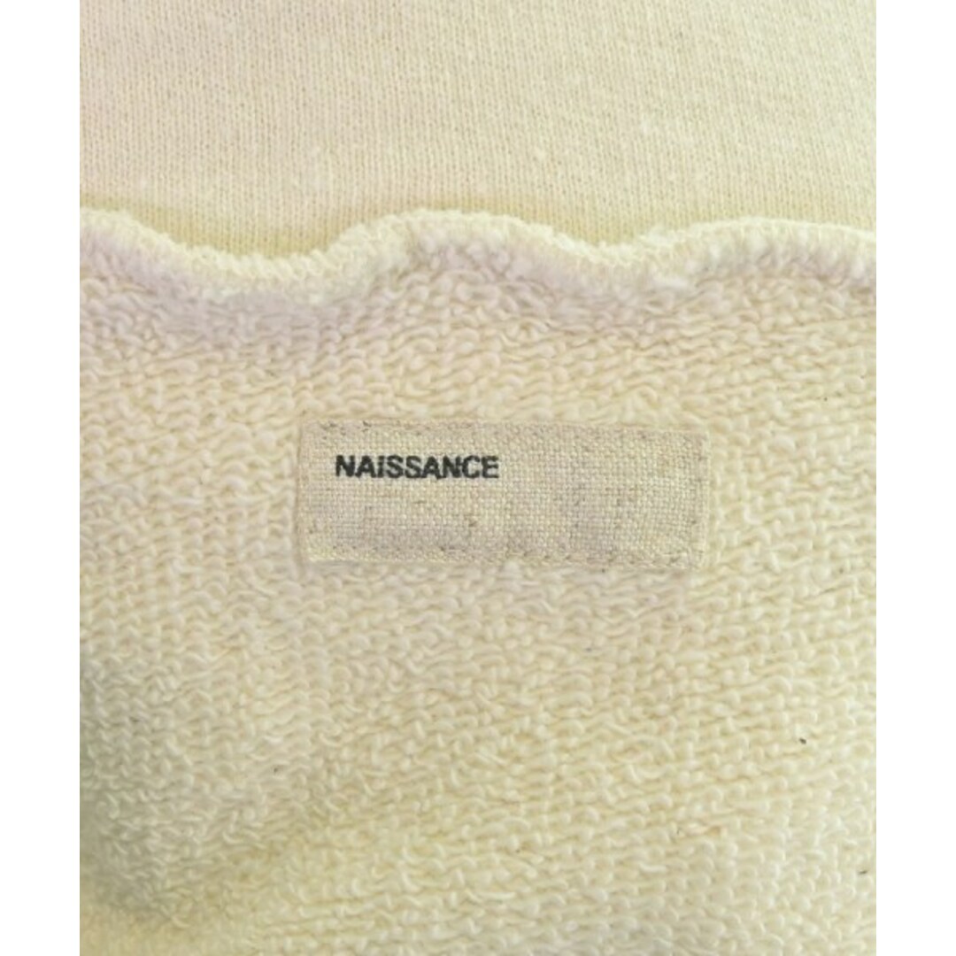 NAISSANCE(ネサーンス)のNAISSANCE ネサーンス スウェット M ベージュ 【古着】【中古】 メンズのトップス(スウェット)の商品写真