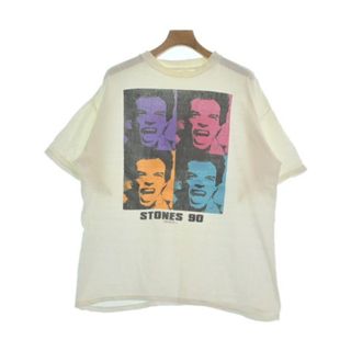 その他 ソノタ Tシャツ・カットソー F 白系xピンクx紫等 【古着】【中古】(Tシャツ/カットソー(半袖/袖なし))