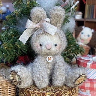 可動式＊fluffy teddy＊Rabbit(ぬいぐるみ)