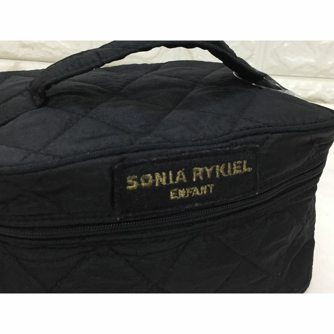 SONIA RYKIEL(ソニアリキエル)のno18040 ソニアリキエル ナイロン メイクバッグ ☆ レディースのファッション小物(ポーチ)の商品写真