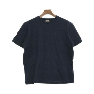 ジェイプレス(J.PRESS)のJ.PRESS ジェイプレス Tシャツ・カットソー L 紺 【古着】【中古】(Tシャツ/カットソー(半袖/袖なし))