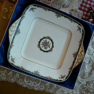 ウェッジウッド(WEDGWOOD)の未使用箱入り☆ウェッジウッドオズボーンB&Bプレート(食器)