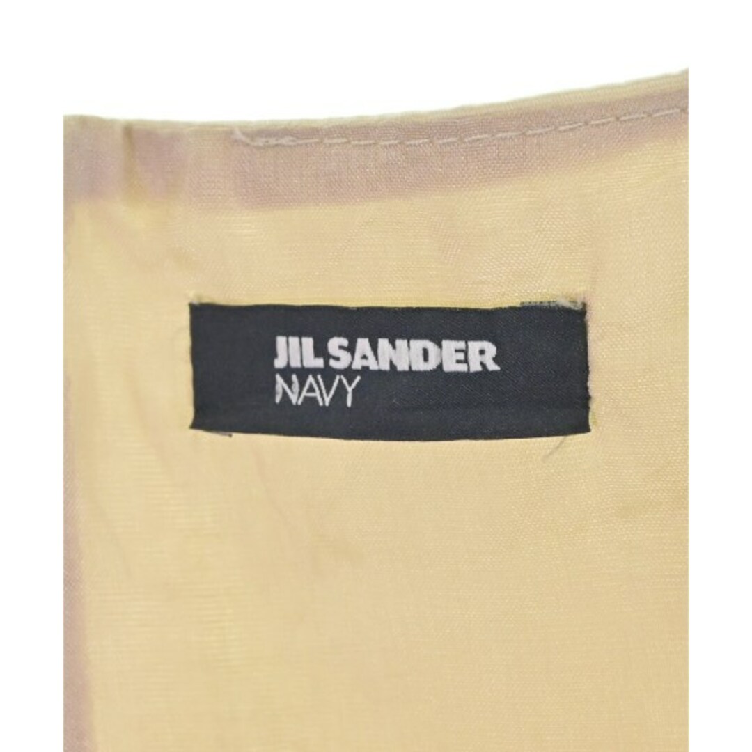 JIL SANDER NAVY(ジルサンダーネイビー)のJIL SANDER NAVY ワンピース 32(XXS位) ベージュ 【古着】【中古】 レディースのワンピース(ひざ丈ワンピース)の商品写真