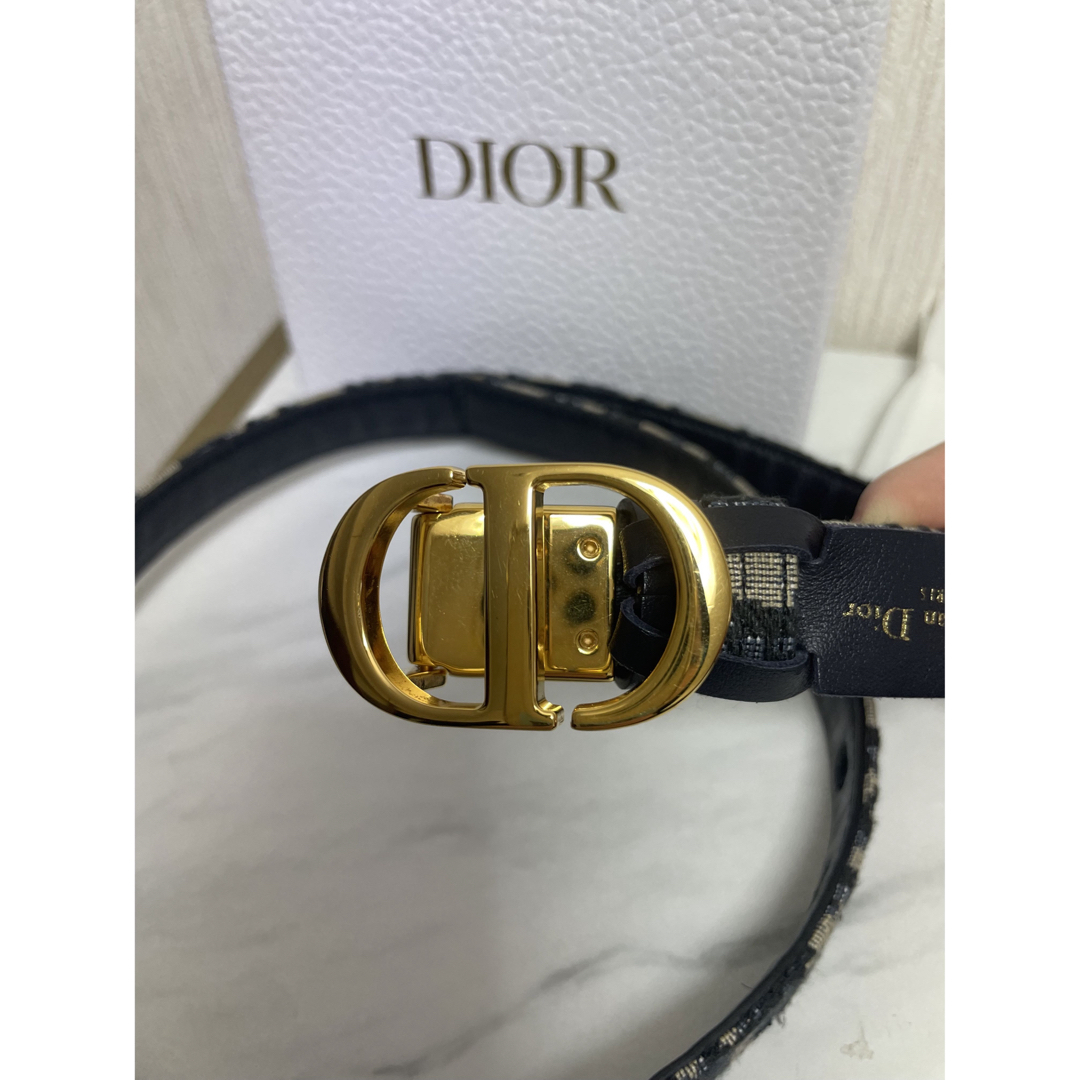 Christian Dior(クリスチャンディオール)のDior SADDLE ベルト 20mm ディオール オブリーク ジャカード レディースのファッション小物(ベルト)の商品写真