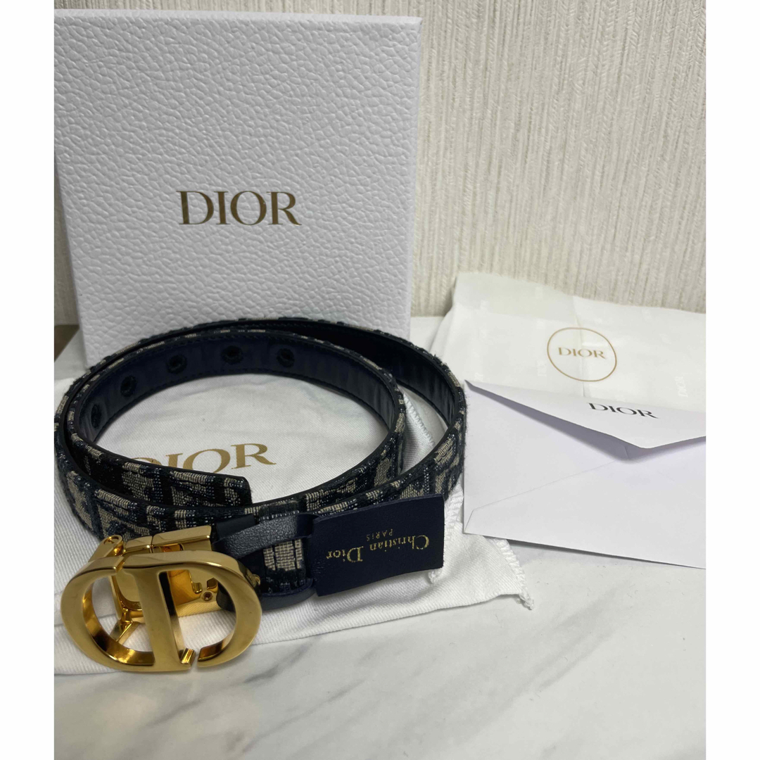 Christian Dior(クリスチャンディオール)のDior SADDLE ベルト 20mm ディオール オブリーク ジャカード レディースのファッション小物(ベルト)の商品写真