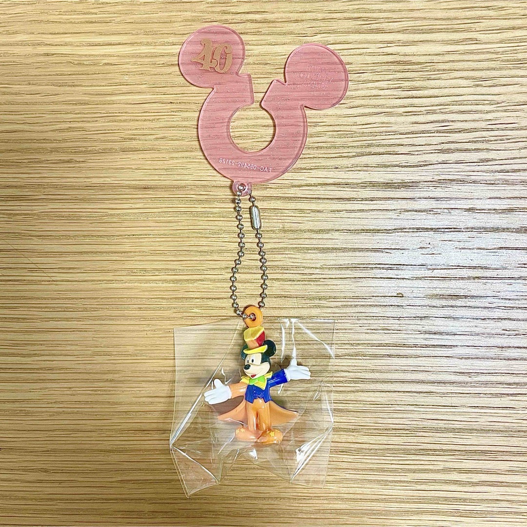 Disney(ディズニー)の【価格交渉可能】ディズニーランド 40周年 キーホルダー エンタメ/ホビーのおもちゃ/ぬいぐるみ(キャラクターグッズ)の商品写真